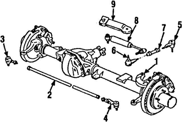 3979552 - Steering: Steering Arm for GM Image