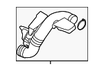 31305036 - Engine: Outlet Duct for Volvo Image
