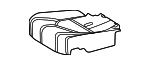 716110E151 - Body: Seat Cushion Pad for Toyota: Highlander Image
