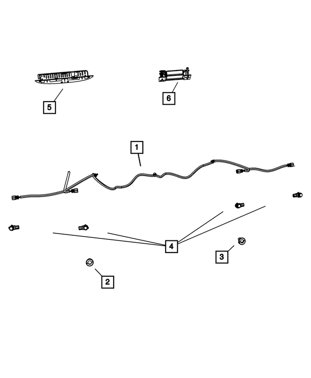 56054151AC - Electrical: Parking Assist Module for Mopar Image