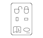 BAD500050 - Body: Warning Label for Land Rover: LR4, Range Rover Sport Image