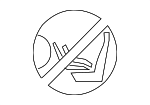 2010-2016 Land-Rover Air Bag Label