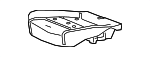 85133510 - Body: Seat Cushion Pad for Chevrolet: Silverado 1500, Silverado 2500 HD, Silverado 3500 HD, Suburban, Tahoe | GMC: Sierra 1500, Sierra 2500 HD, Sierra 3500 HD, Yukon, Yukon XL Image