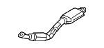 7L2Z5F250D - Exhaust: Converter &amp; Pipe for FORD Image