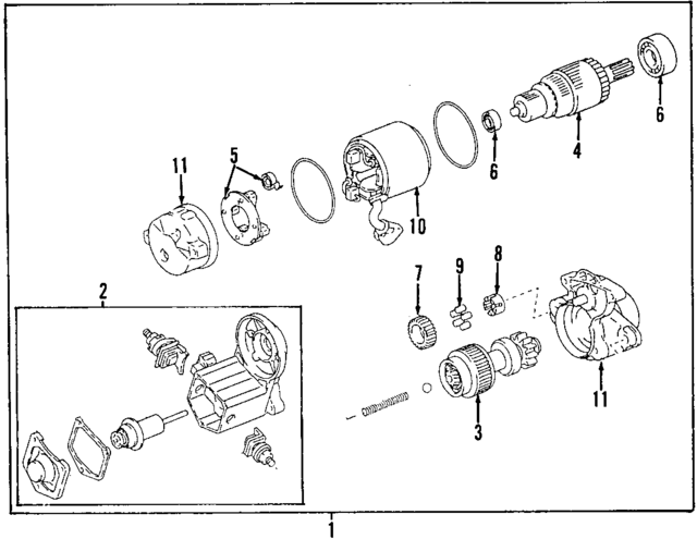 2825474070 - Electrical: Idler Gear for Lexus: LX450, RX300 Image