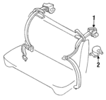 EA7057710B02 - Electrical: Belt for Mazda Image
