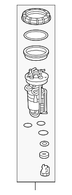 17048T5RA00 - : Fuel Filter for Honda: Fit Image