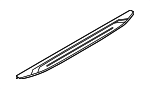 934869BU1A - Body: Tailgate Molding for Nissan Image