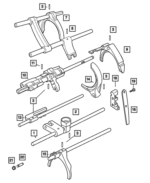 Fork and Rails for 2005 Dodge Ram 3500 #0
