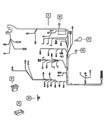 68039701AA - Electrical: Engine Wiring for Mopar Image
