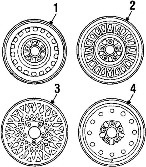 Wheels for 1999 Mercury Grand Marquis #0
