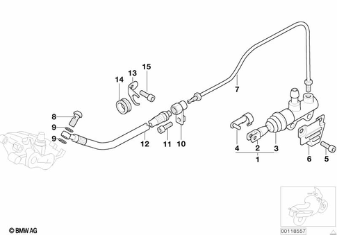 Brake Master Cylinder for 2003 BMW-Motorrad R 1200 C #0