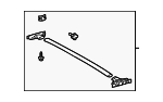 6340935010 - Body: Cross Bar for Toyota Image