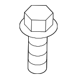 1245105163 - Body: Reinforcement Screw for Genesis: Electrified G80, Electrified GV70, G70, G80, G90, GV60, GV70, GV80, GV80 Coupe | Hyundai: Accent, Azera, Elantra, Elantra GT, Elantra N, Genesis, Genesis Coupe, Ioniq, Ioniq 5, Ioniq 6, Kona, Kona Electric, Kona N, Palisade, Santa Cruz, Santa Fe, Santa Fe Sport, Santa Fe XL, Sonata, Tiburon, Tucson, Veloster, Veloster N, Venue Image
