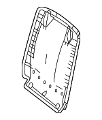 16691079048T45 - Body: Seat Back Panel for Mercedes-Benz Image