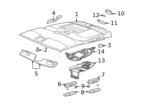 Lighting - Interior for 2004 Buick Rainier #0