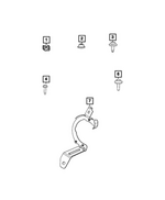 68419898AA - Electrical: Speaker Bracket, Right for Dodge: Durango Image