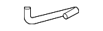 3J2516GSA01 - Cooling System: Overflow Hose for Honda Image