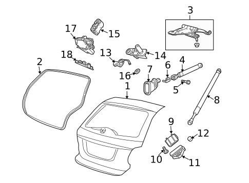 Liftgate for 2005 Jaguar X-Type #0