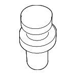 MU000571 - Body: Rear Trim Clip for Mitsubishi: Eclipse Cross, Lancer, Mirage, Mirage G4, Outlander, Outlander PHEV, Outlander Sport Image