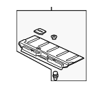 7240A024XA - Body: Rear Trim for Mitsubishi: Outlander Image