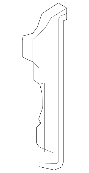 29135B2500 - : Radiator Support Baffle for Kia: Soul Image