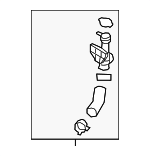 25329B2500 - : Filler Neck for Kia: Soul Image