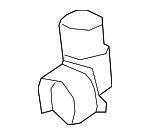 25485L1100 - Cooling System: Lower Hose Connector for Kia: Carnival, Forte Koup, Forte5, K5, Niro, Optima, Sorento, Soul, Sportage Image