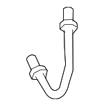 1K0611764L - Brakes: Brake Line for Audi: A3, A3 Quattro, TT, TT Quattro, TT RS Quattro, TTS Quattro Image