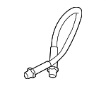8J0611775B - Brakes: Brake Hose for Audi Image