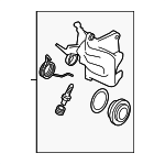 1K0615424N - Brakes: Caliper for Audi: A3, A3 Quattro, TT, TT Quattro, TTS Quattro Image