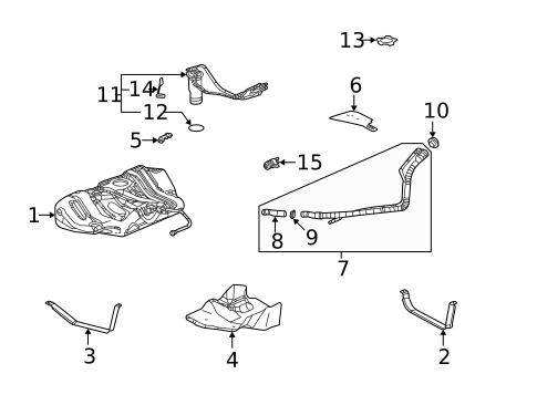Fuel System Components for 2004 Saturn Ion #0