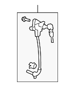 72185TP6A01 - Body: Lock Cylinder for Honda: Accord Crosstour, Crosstour Image