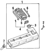 D589 - Electrical: ACDelcoâ„¢ Coil Assembly for GM Image