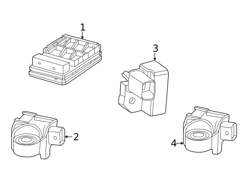 Control Modules for 2022 Mercedes-Benz SL 63 AMG&reg; #0