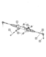 68085421AC - : Rack And Pinion Steering Gear for Mopar Image