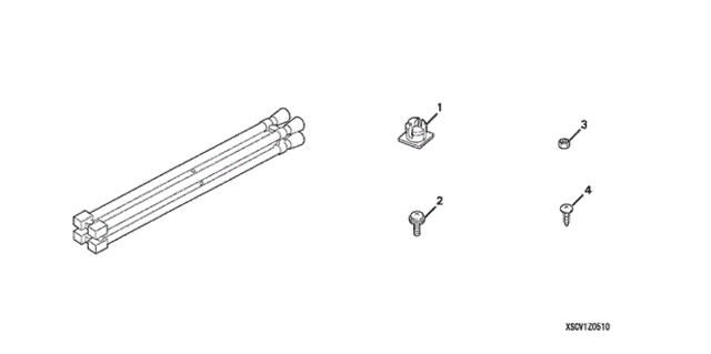 Table Leg Kit for 2004 Honda Element #0