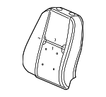 22781428 - Body: Seat Back Cushion for Cadillac: Escalade, Escalade ESV, Escalade EXT | Chevrolet: Avalanche, Silverado 2500 HD, Silverado 3500 HD, Suburban 1500, Suburban 2500, Tahoe | GMC: Sierra 2500 HD, Sierra 3500 HD, Yukon, Yukon XL 1500, Yukon XL 2500 Image