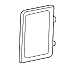 20668702009051 - Body: Kick Panel Trim Cap for Mercedes-Benz Image