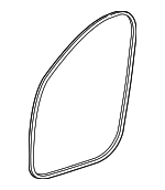 2546970200 - Body: Surround Weather-strip for Mercedes-Benz Image