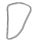 2546970300 - Body: Surround Weather-strip for Mercedes-Benz Image