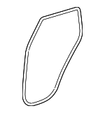 72855STK305 - : Rear Weather-Strip for Acura Image