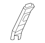 84161STKA01ZA - Body: Upper Center Pillar Trim for Acura Image
