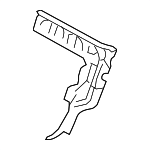 7101847040 - Body: Seat Back Frame for Toyota: Prius Image