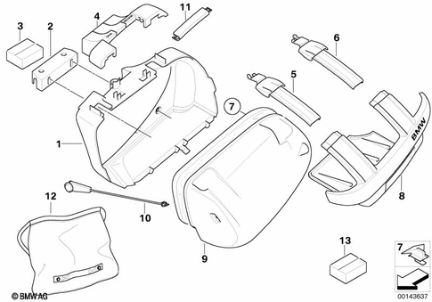 Luggage & Storage for 2007 BMW-Motorrad K 1200 S #0