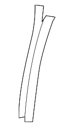 83554D9000 - Body: Guide Channel for Kia: Sportage Image