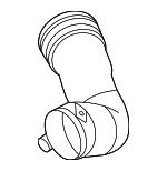 28210T1210 - : 2021-2024 Genesis G80 - Inlet Duct for Genesis: G80 Image