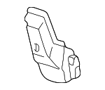6166730101 - Body: Quarter Panel Seal for Lexus: GS300, GS400, GS430 Image