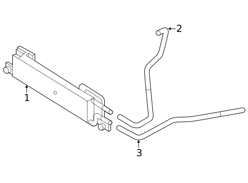 Trans Oil Cooler for 2008 Mazda Tribute #0