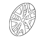 44733SHJA00 - : 2005-2010 Honda Odyssey - Trim Wheel (16) for Honda: Odyssey Image